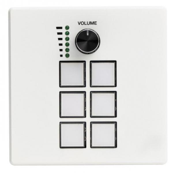 Lindy 32306 Unità Di Controllo Per Presentazioni Multimediali Arm CorteX-A7 256 Mb Bianco (control Keypad, 6 Keys And - Dial - Warranty: 120m)