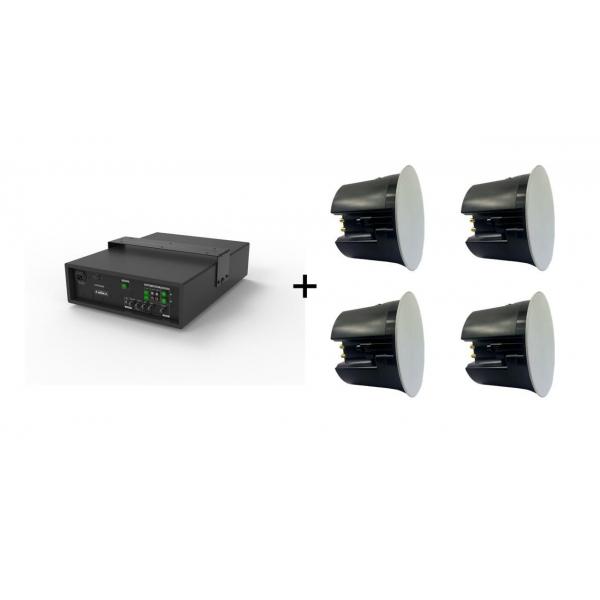 Vivolink Audiopack Subwoofer 6.5 + 4 X Premium 40w Ceiling Speakers [limited Bundle Pack Offer] Nero Cablato 110 W (audiopack Subwoofer + 4 X Pro - C