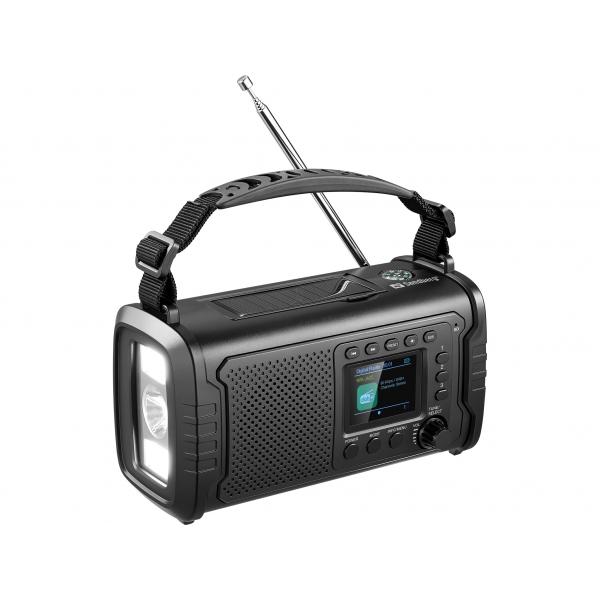 Sandberg 421-38 Radio Portatile Analogico E Digitale Nero (survivor Dab Radio AlL-IN-1 - 20000 - Warranty: 60m)