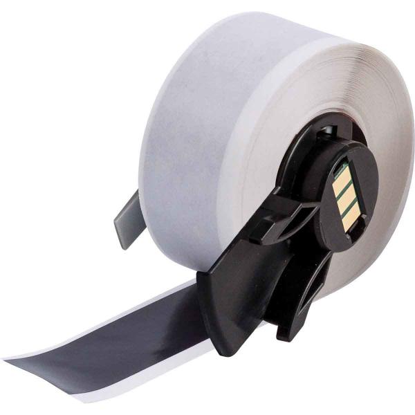 Brady M6C-1000-439-Bk Etichetta Per Stampante Nero Etichetta Per Stampante Autoadesiva (multI-Purpose Vinyl Labels - For M610, M611, Bmp61, M710 - [w