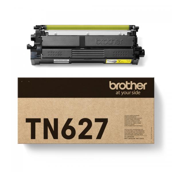 Brother TN-627y Cartuccia Toner 1 Pz Originale Giallo (brother Tn627y Yellow Toner HL-L8570cdw MfC-L8970cdw)