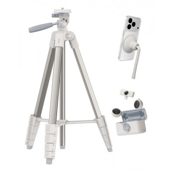 Belkin Cta002hqsA-B1 Treppiede Smartphone 3 Gamba/gambe Grigio (stage Creator Kit [mikrofo - N Stativ SmartphonE-Halterung])