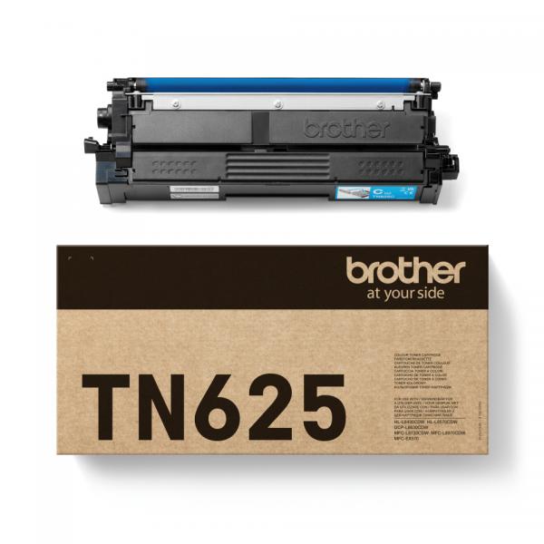 Brother TN-625c Cartuccia Toner 1 Pz Originale Ciano (brother Tn625c Cyan Toner DcP-L8630cdw HL-L8430cdw 8571)