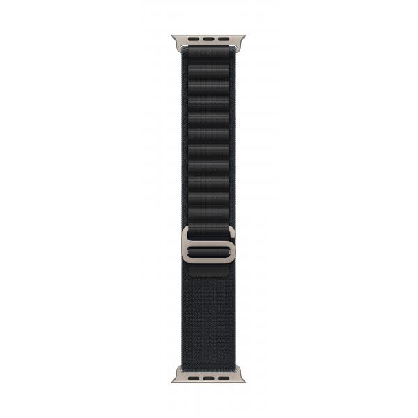 Apple Alpine Loop Nero [49 Mm] - Small - Titanio Naturale (*49mm Black Al -Sml - Nt Fin)