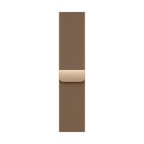 Apple Loop In Maglia Milanese Color Oro [40 Mm] (40mm Gold Milaneseloop - .)