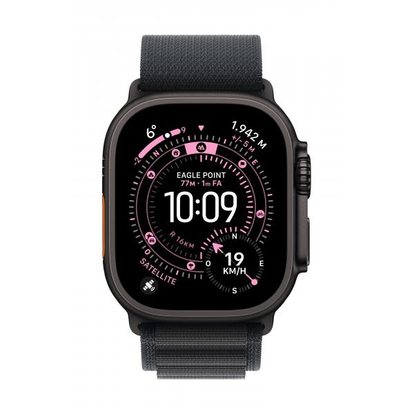 Apple Alpine Loop Nero [49 Mm] - Small - Titanio Nero (*49mm Black Al -?sml - Bt Fin)