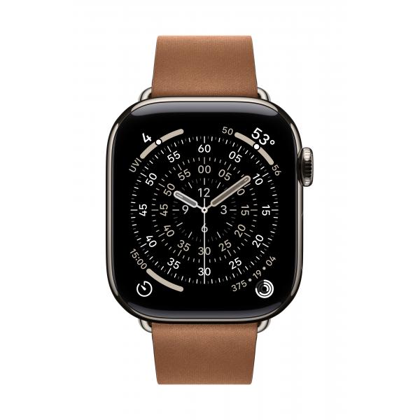 Apple Cinturino Modern Caramello [42 Mm] - Small (*42mm Caramel Modern Buckle - Small)