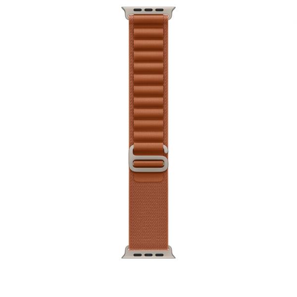 Apple Mftc4zm/a Accessorio Indossabile Intelligente Band Marrone Titanio, Poliestere, Spandex (*49mm Terra Cotta Al -?med - Nt Fin)