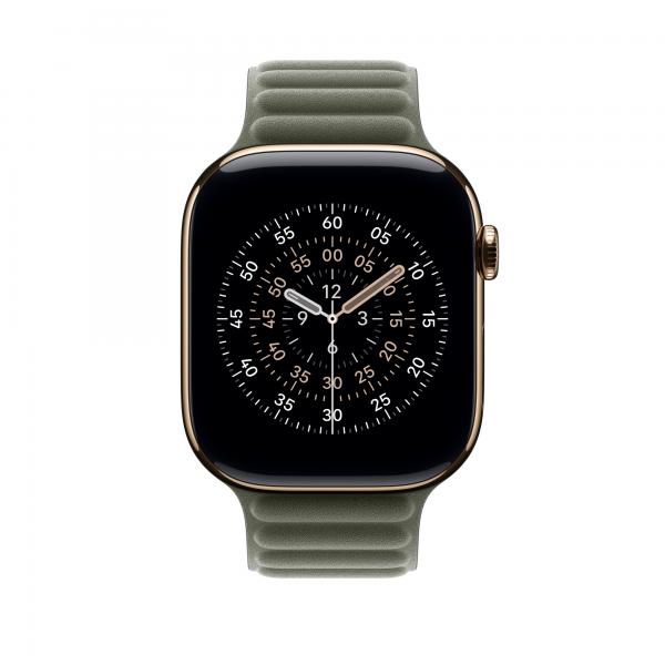 Apple Cinturino A Maglie Magnetico Per Watch (46mm Sage Gray Magnetic Link - M/l) - Image 3