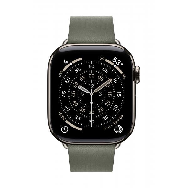 Apple Cinturino Modern Grigio Salvia [42 Mm] - Medium (*42mm Sage Gray Modern Buckle - Med)
