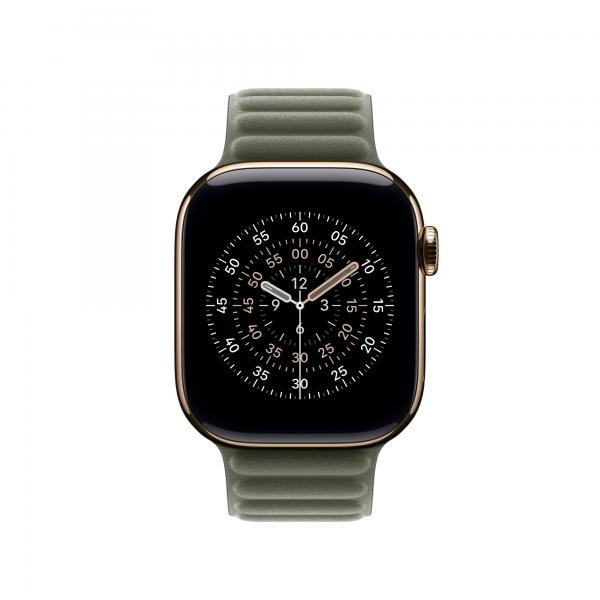 Apple Cinturino A Maglie Magnetico Per Watch (*42mm Sage Gray Magnetic Link - M/l) - Image 3