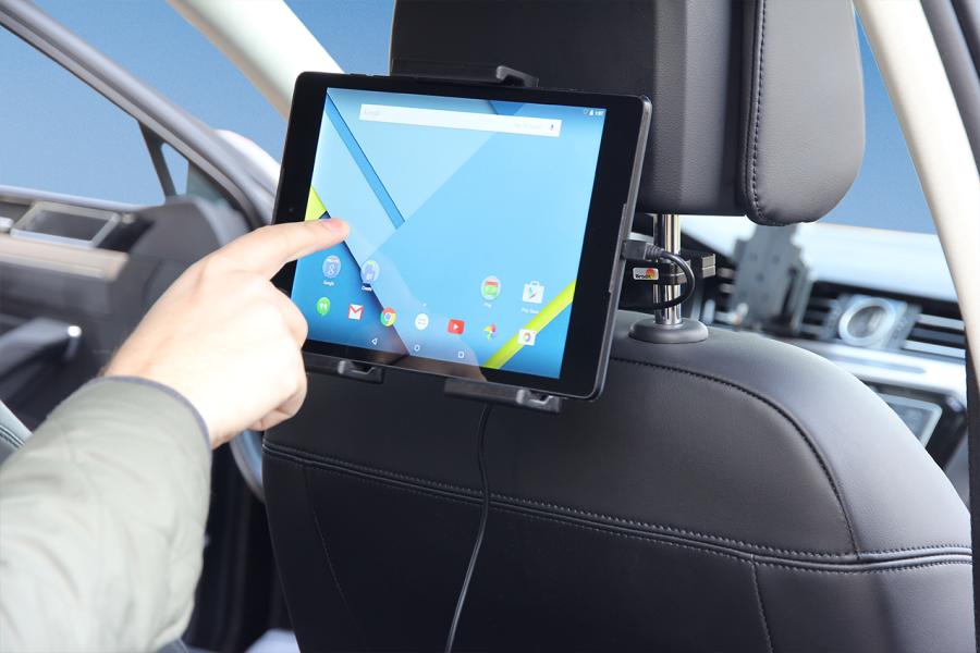 Brodit 721071 Supporto Per Personal Communication Supporto Attivo Tablet/umpc Nero (universal Active Tabletholder - B:140-195 D:up To 25mm Usb - Type - Image 4