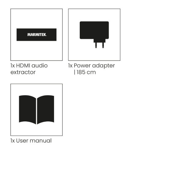 Marmitek Connect Ae34 - Estrattore Audio Hdmi (connect Ae34 - Warranty: 24m) - Image 4