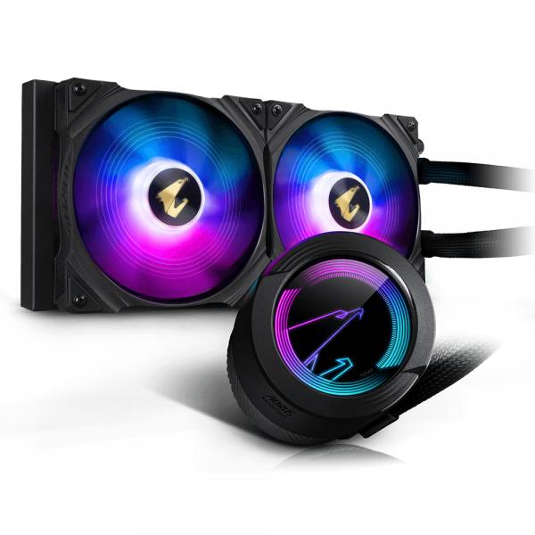 Gigabyte Aorus Waterforce 280 Processore Raffreddatore Di Liquidi Tutto In Uno Nero (aorus Waterforce 280 - Processors Flyd)