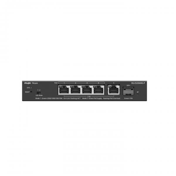 4-Port 2.5g Poe+ With 1 X 2.5g Port And 1 X Sfp+ Port Cloud Managed Switch, 70 W
