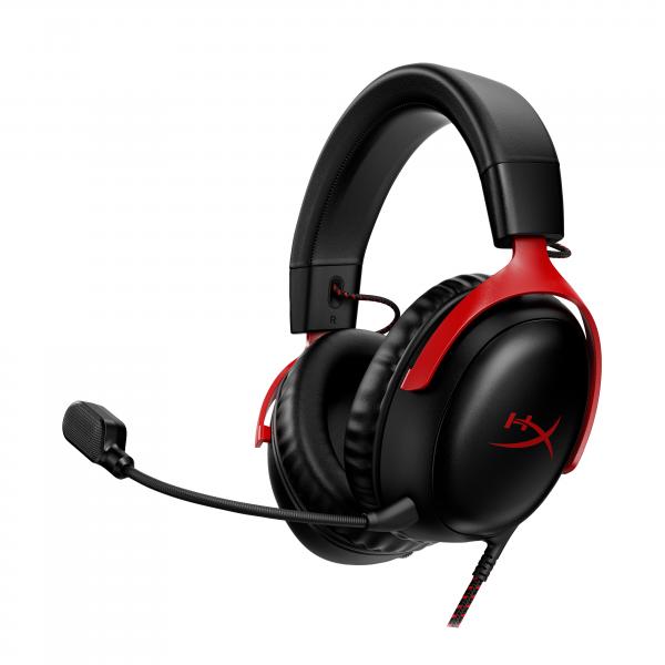 Hyperx Cloud Iii - Gaming - Headset [black/red] - Warranty: 12m