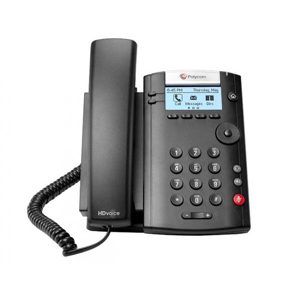 Poly Vvx 201 Telefono Ip Nero Cornetta Cablata 2 Linee Lcd (poly)