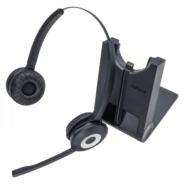 Jabra Pro 920 Duo Auricolare Wireless A Padiglione Ufficio Nero (pro 920 Duo - Pro 920 Duo, Headset, - HeaD-Band, Office/call Center, Black, Monaural