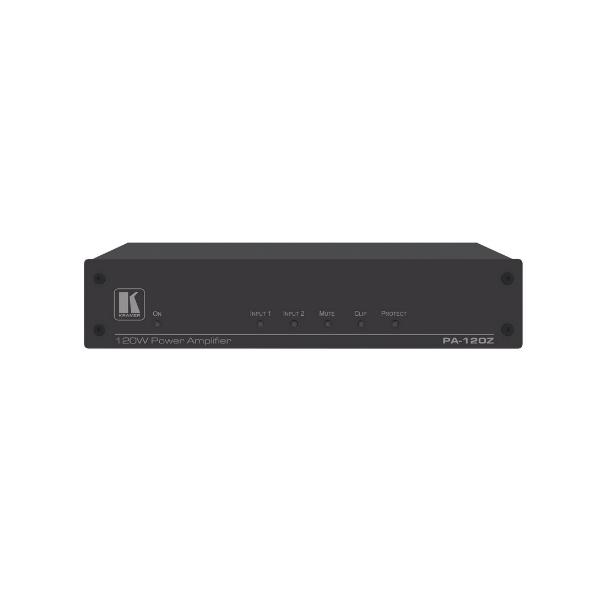 Kramer Electronics PA-120z Amplificatore Audio Nero (pA-120z - Power Amplifier [1x120w @70v/100v & 2x60w @8&omega;])