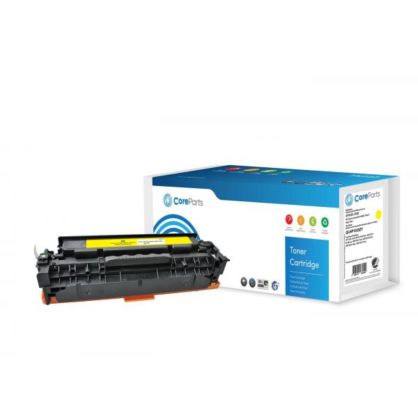 Coreparts QI-Hp1025zy Cartuccia Toner 1 Pz Compatibile Giallo (toner Yellow Cf412x - Pages: 5.000 Nordic Swan - Hp Color Laserjet Pro M452 [410x] Hig