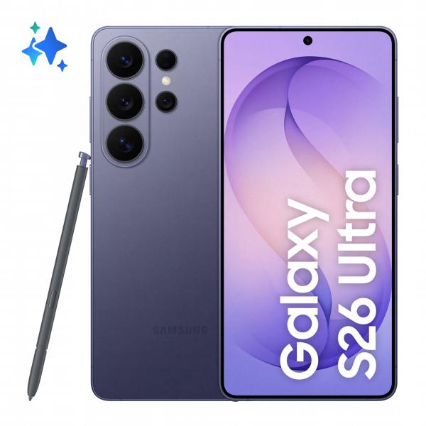 Samsung Galaxy S26 Ultra 17,5 Cm [6.9] Doppia Sim Android 16.0 5g Usb TipO-C 16 Gb 1 Tb 5000 Mah Viola (samsung Galaxy S26 Ultra - 5g Smartphone - du