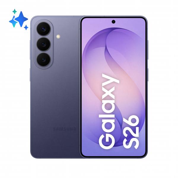 Samsung Galaxy S26 16 Cm [6.3] Doppia Sim Android 16.0 5g Usb TipO-C 12 Gb 256 Gb 4300 Mah Viola (samsung S26 5g S942 12/256gb Violet)