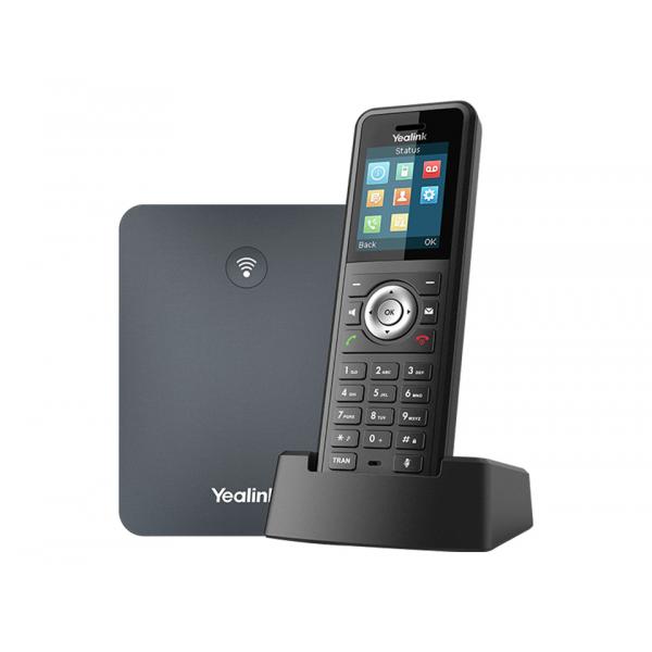 Yealink W79p Telefono Ip Nero 20 Linee Tft WI-Fi (sip Dect Telefon Ruggedized - SiP-W79p ** Eu Plug ** - Warranty: 24m)