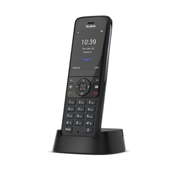 Yealink W78h Identificatore Di Chiamata Nero (w78h Telephone Handset Dect - Telephone Caller Id Black - Warranty: 12m)
