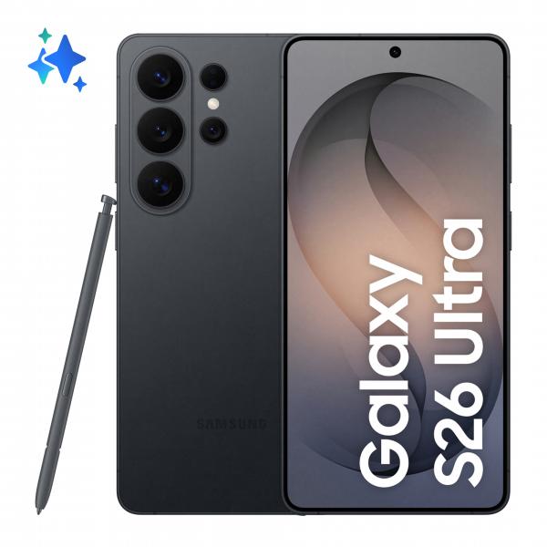 Samsung Galaxy S26 Ultra 17,5 Cm [6.9] Doppia Sim Android 16.0 5g Usb TipO-C 16 Gb 1 Tb 5000 Mah Nero (galaxy S26 Ultra 17.5 Cm - [6.9] Dual Sim Andr