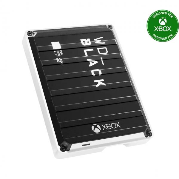 Western Digital Elements Black P10 Disco Rigido Esterno 6 Tb 2.5 MicrO-Usb B 3.2 Gen 1 [3.1 Gen 1] Nero, Bianco (wd_black P10 Game Drive For Xbox Wdb