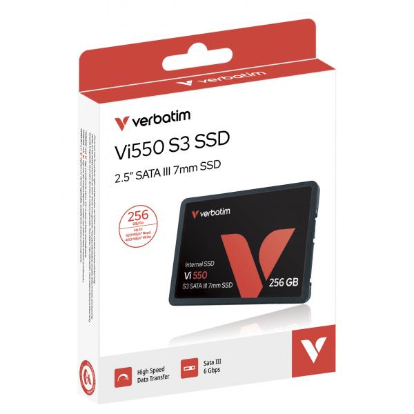 Verbatim Vi550 S3 Ssd 256gb (256gb Verbatim Vi550 S.3 2.5 Inch Sata Iii Ssd)