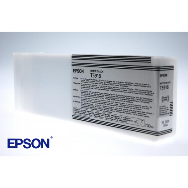 Epson C13t59180n Cartuccia D'inchiostro 1 Pz Originale Nero Opaco (t5918 Matte Black Ink Cart - 700ml)