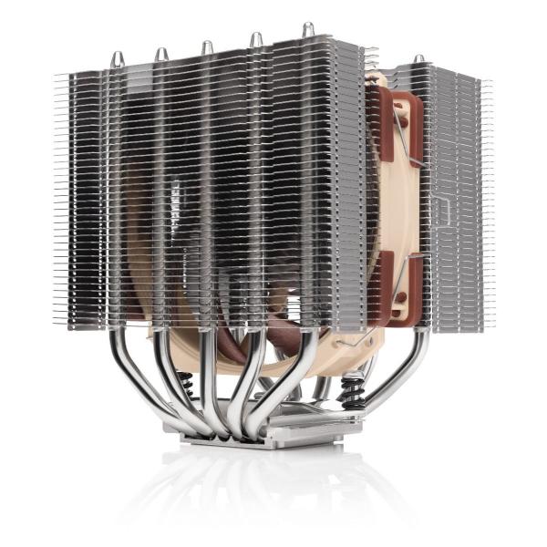 Noctua NH-D12l Sistema Di Raffreddamento Per Computer Processore Raffreddatore D'aria Alluminio, Beige, Marrone