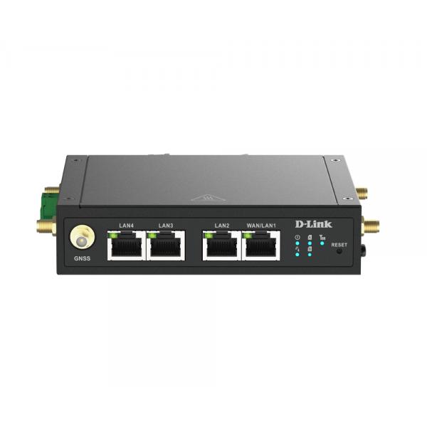 D-Link DwM-530-T Dispositivo Di Rete Cellulare Router Di Rete Cellulare (4g M2m Router, 4x Fast - Ethernet, WI-Fi N300 - Warranty: 36m)