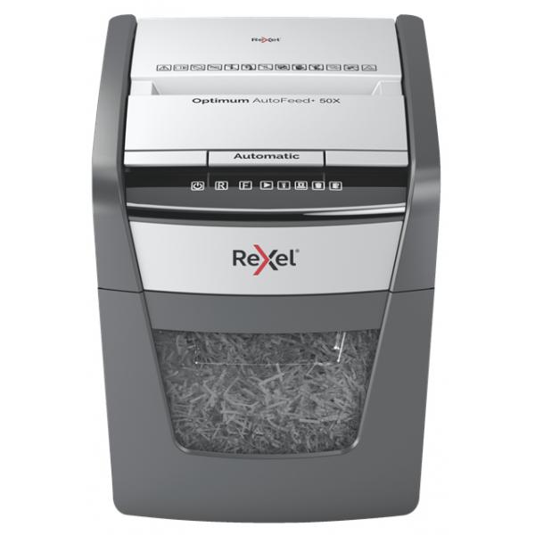 Rexel Optimum Autofeed Plus 50x Cross Cut Shredder