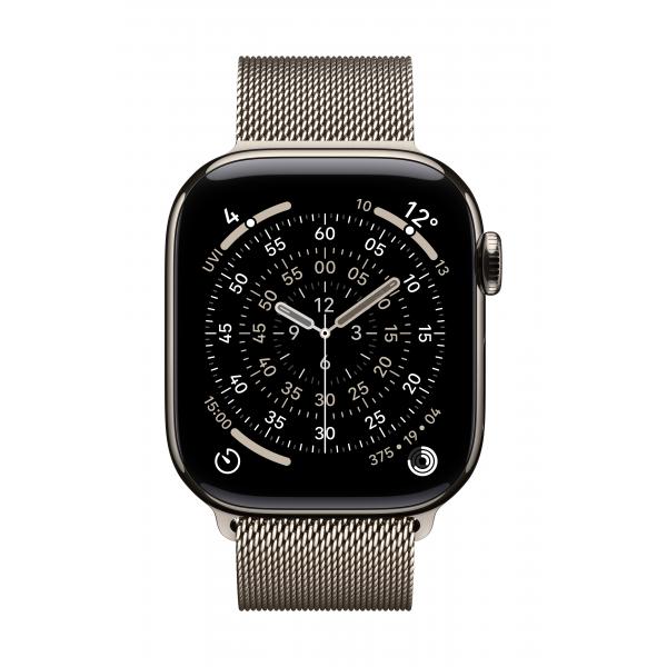 Apple Loop In Maglia Milanese Naturale [42 Mm] (42mm Natural Milanese?loop)