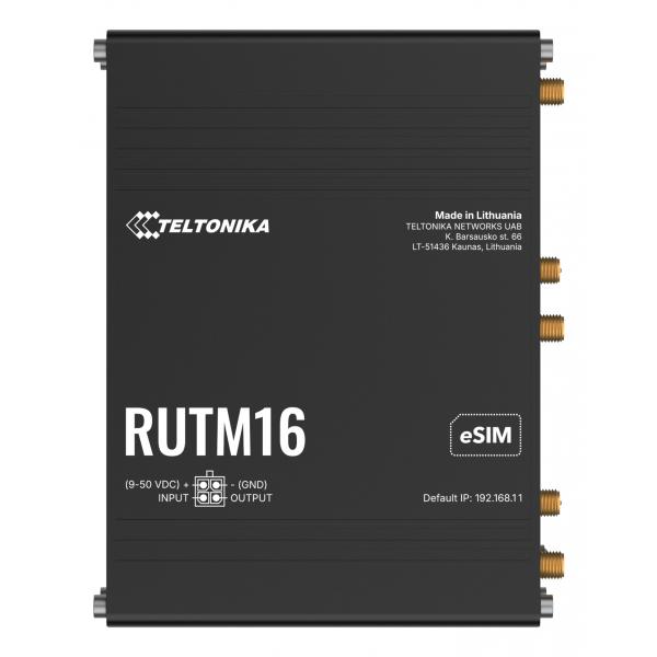 Rutm16 [global, Eu Psu] 4g - Cat 6, DuaL-Band Wifi 5, X5 - Ethernet Ports, Esim - Warranty: 24m
