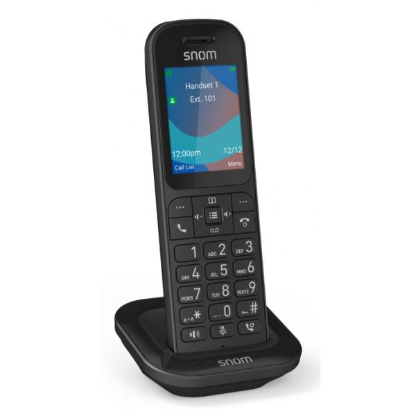 Snom M253 Ricevitore Telefonico Dect Identificatore Di Chiamata Nero (snom M53 Handset Eu)