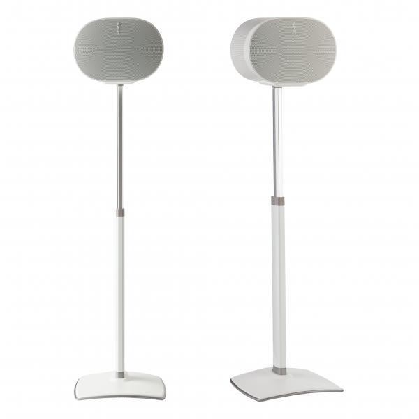 Sanus Wsse3a2-W2 - Adjustable Speaker Stand Sonos Era 300 - Pair - White (sanus Floor Stand Adjustable For Sonos)