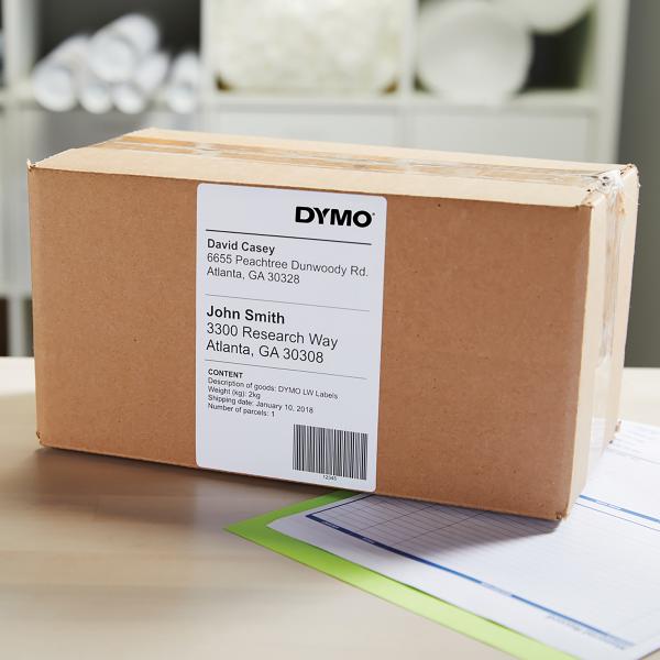 Dymo Lw Etichette Extra Large Originali Per Etichettatrice Labelwriter 5xl/4xl § 104 Mm X 159 Mm § 6 Rotoli Da 220 Etichette Facili Da Staccare [1.32 - Image 3