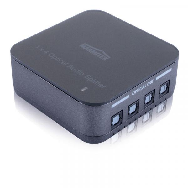 Marmitek Split Ts14 - Splitter Audio - 1 Ingresso / 4 Uscite - Toslink (split Ts14 - Warranty: 24m)
