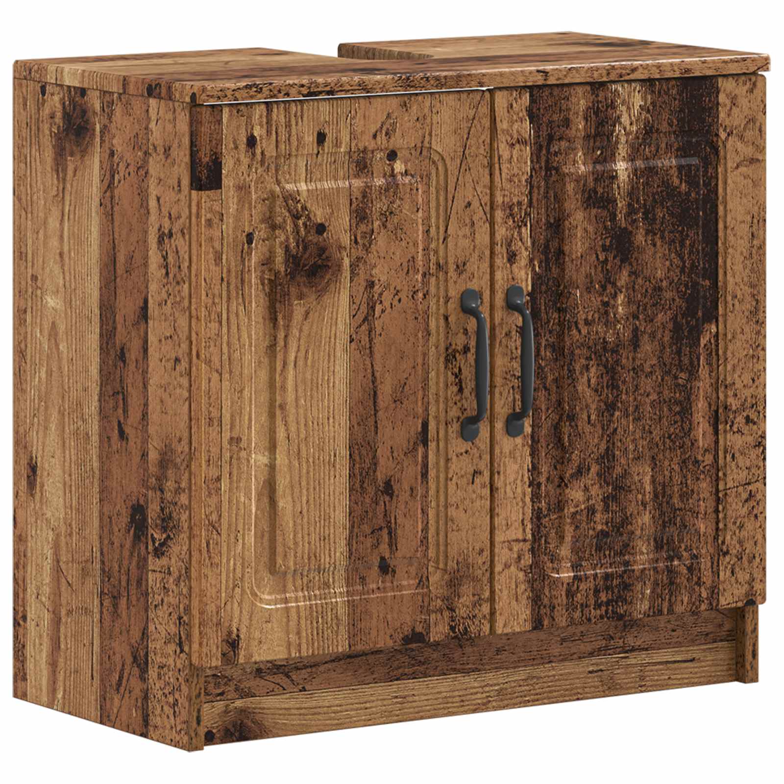 Armadio Per Lavabo Da Bagno Utrecht Legno Antico