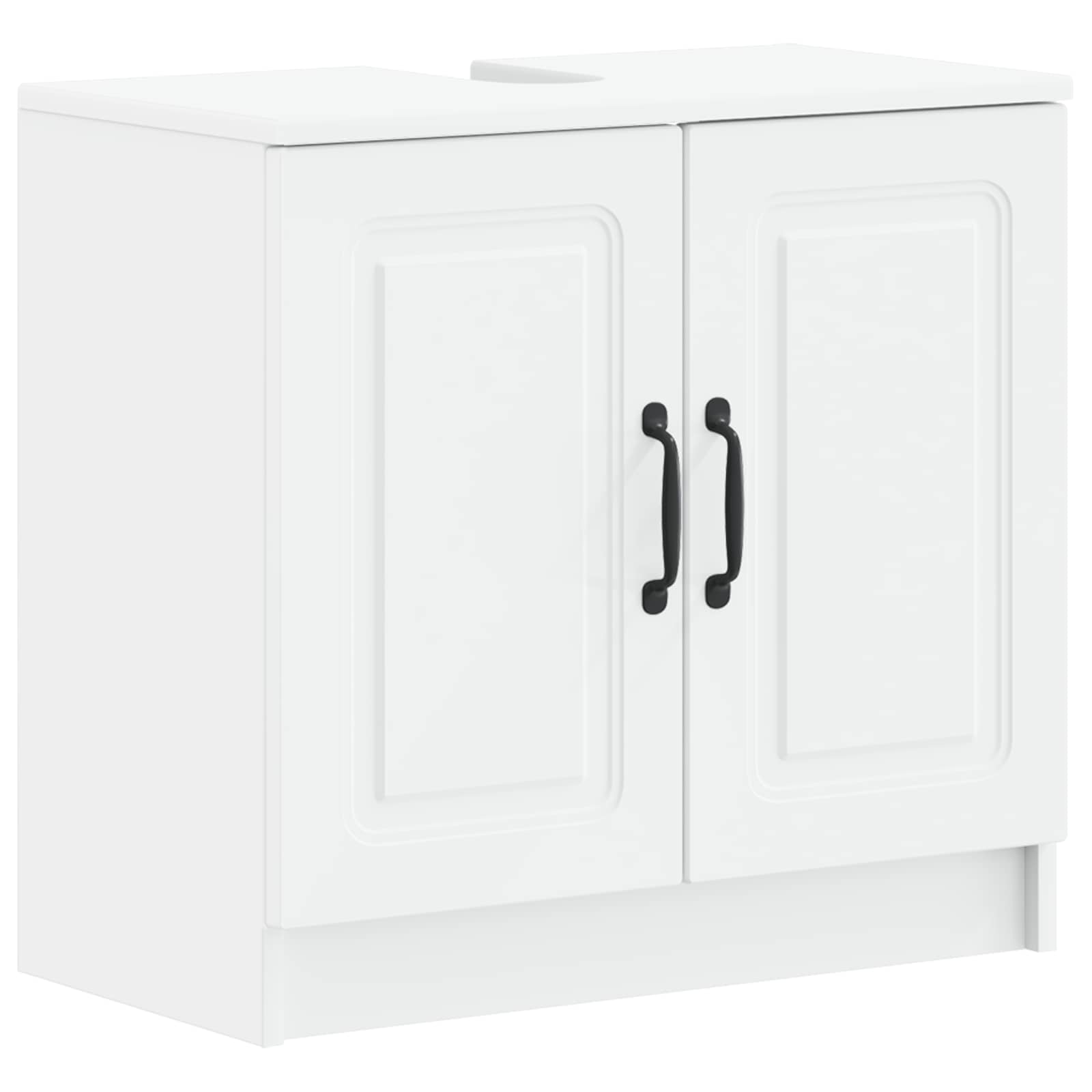 Armadio Per Lavabo Da Bagno Utrecht Bianco 59,5 X 31,5 X 59 cm