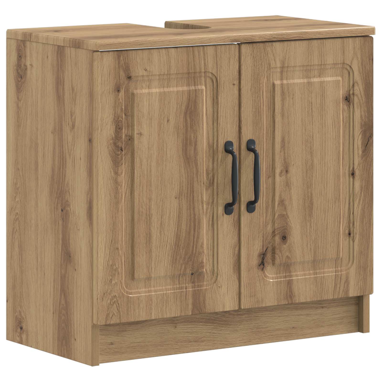 Armadio Per Lavabo Da Bagno Utrecht Rovere Artigianale