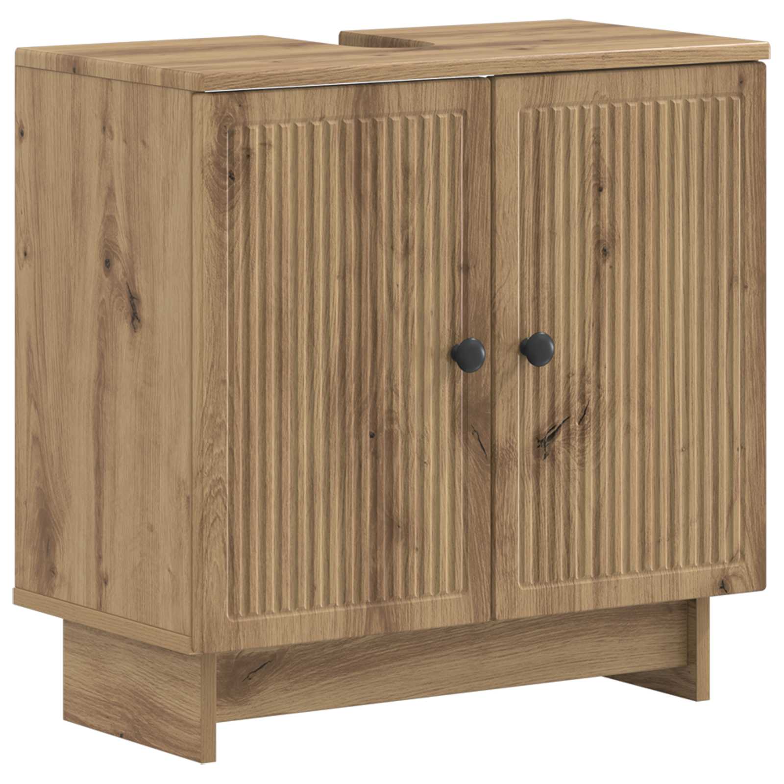 Armadio Per Lavabo Da Bagno Ede Rovere Artigianale