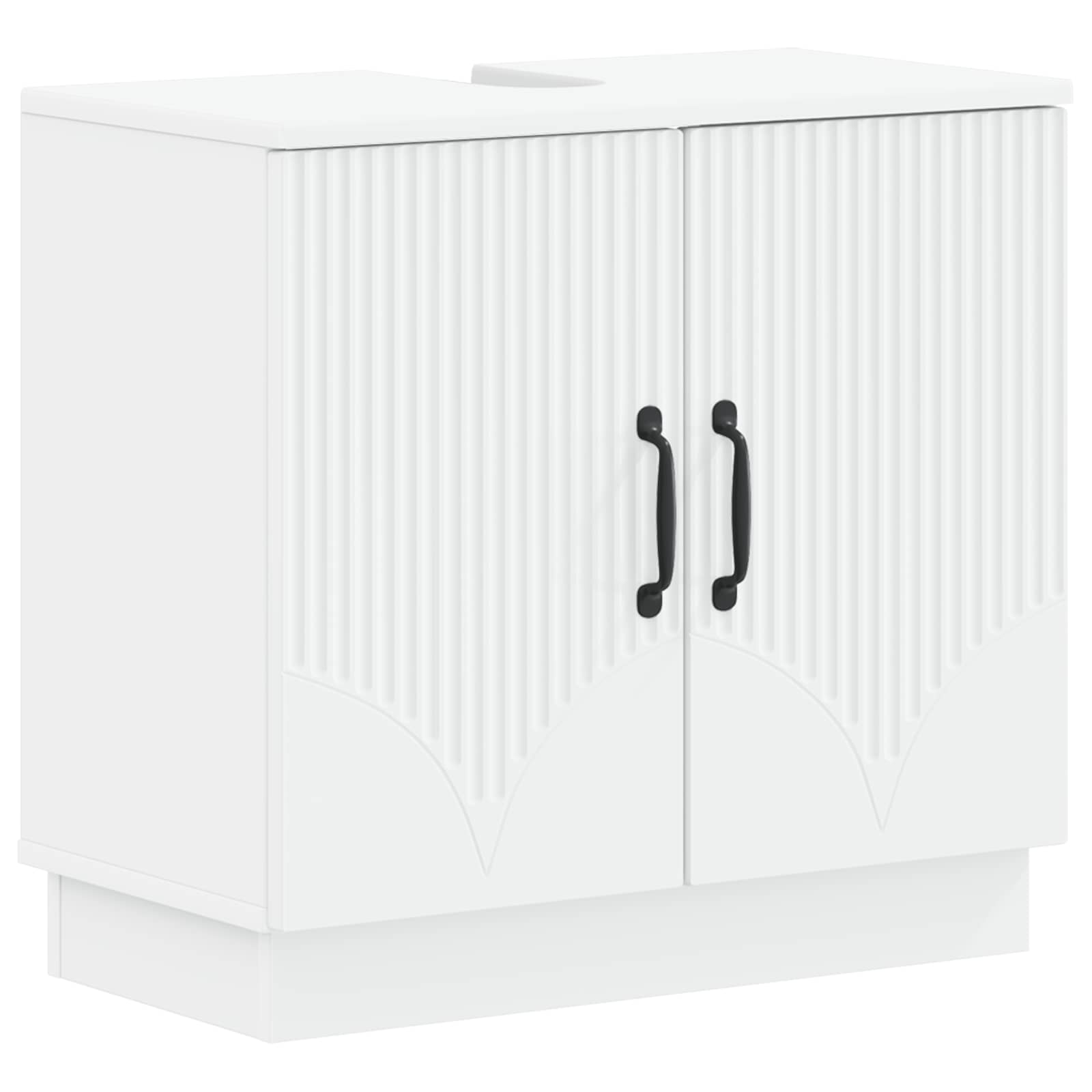 Armadio Per Lavabo Da Bagno Hoorn Bianco 59,5 X 31,5 X 56 cm
