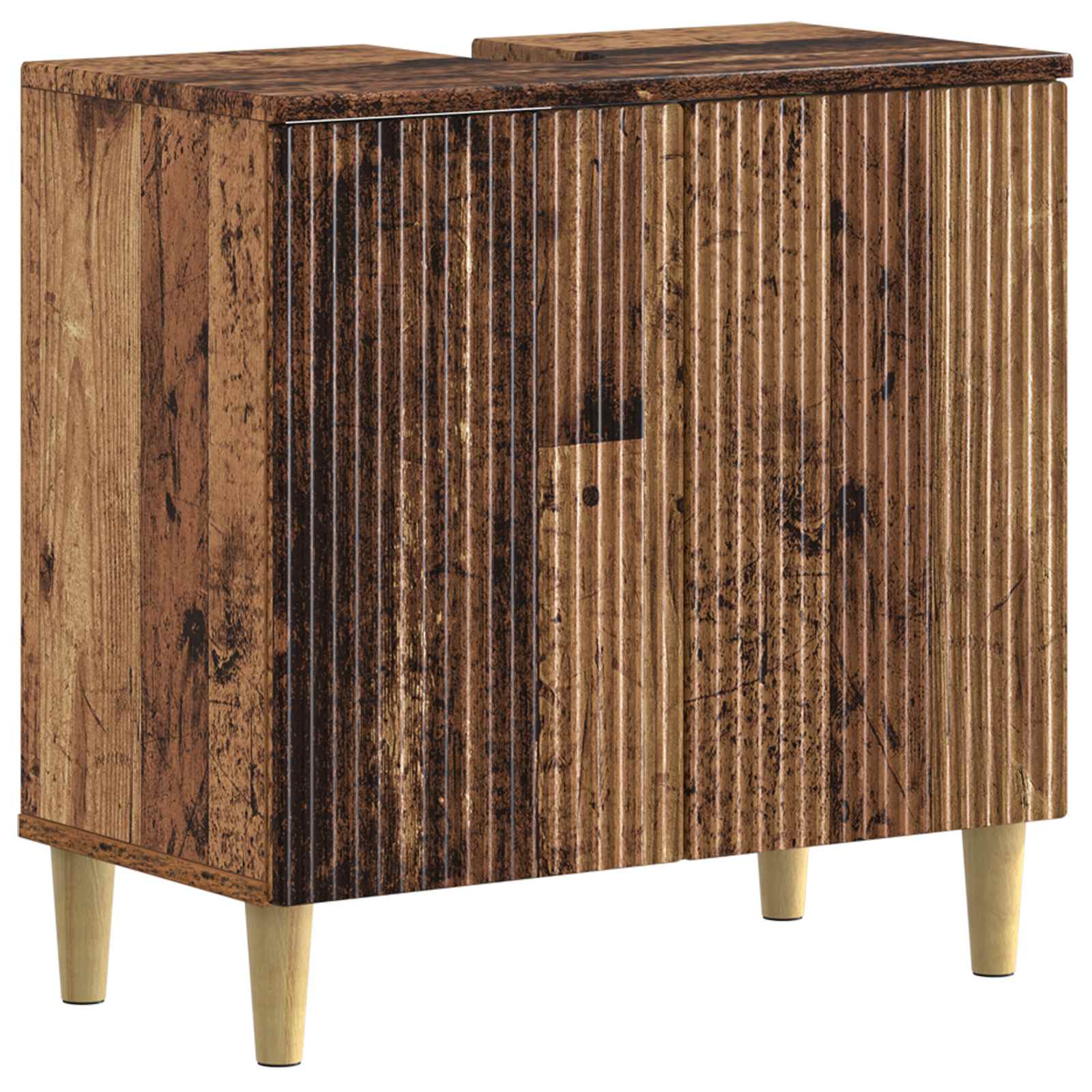 Armadio Per Lavabo Da Bagno Arnhem Legno Antico