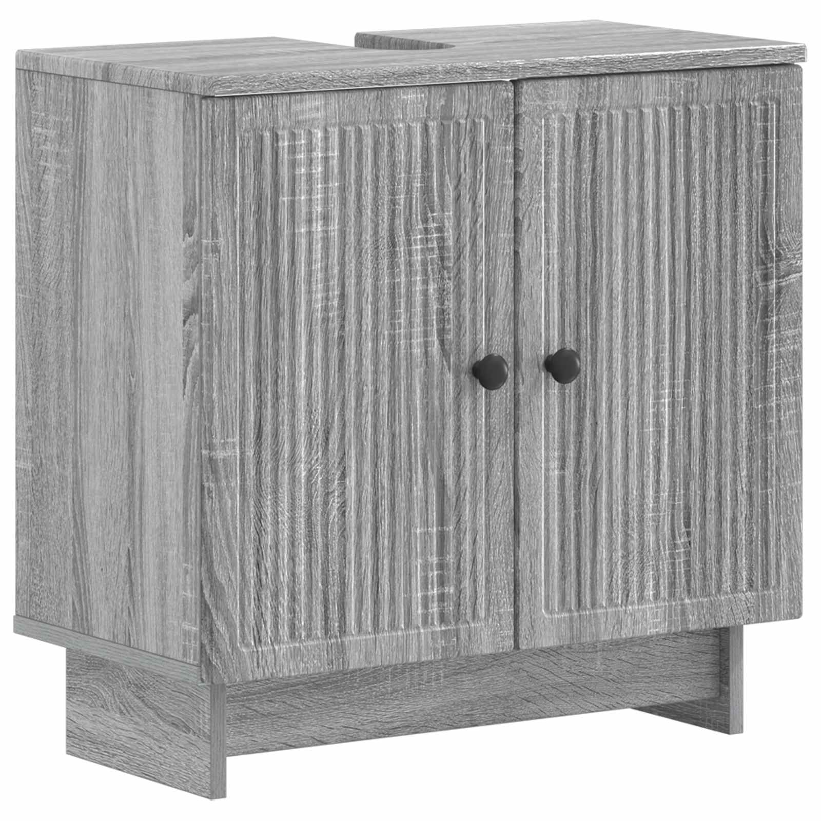 Armadio Per Lavabo Da Bagno Ede Sonoma Grigio
