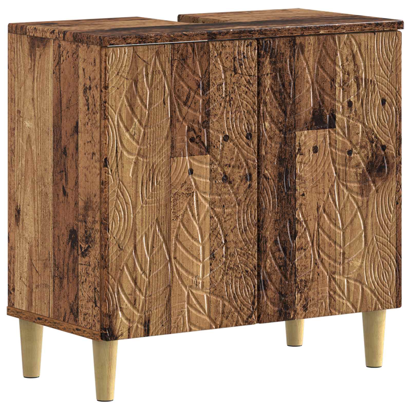 Armadio Per Lavabo Da Bagno Delft Legno Antico