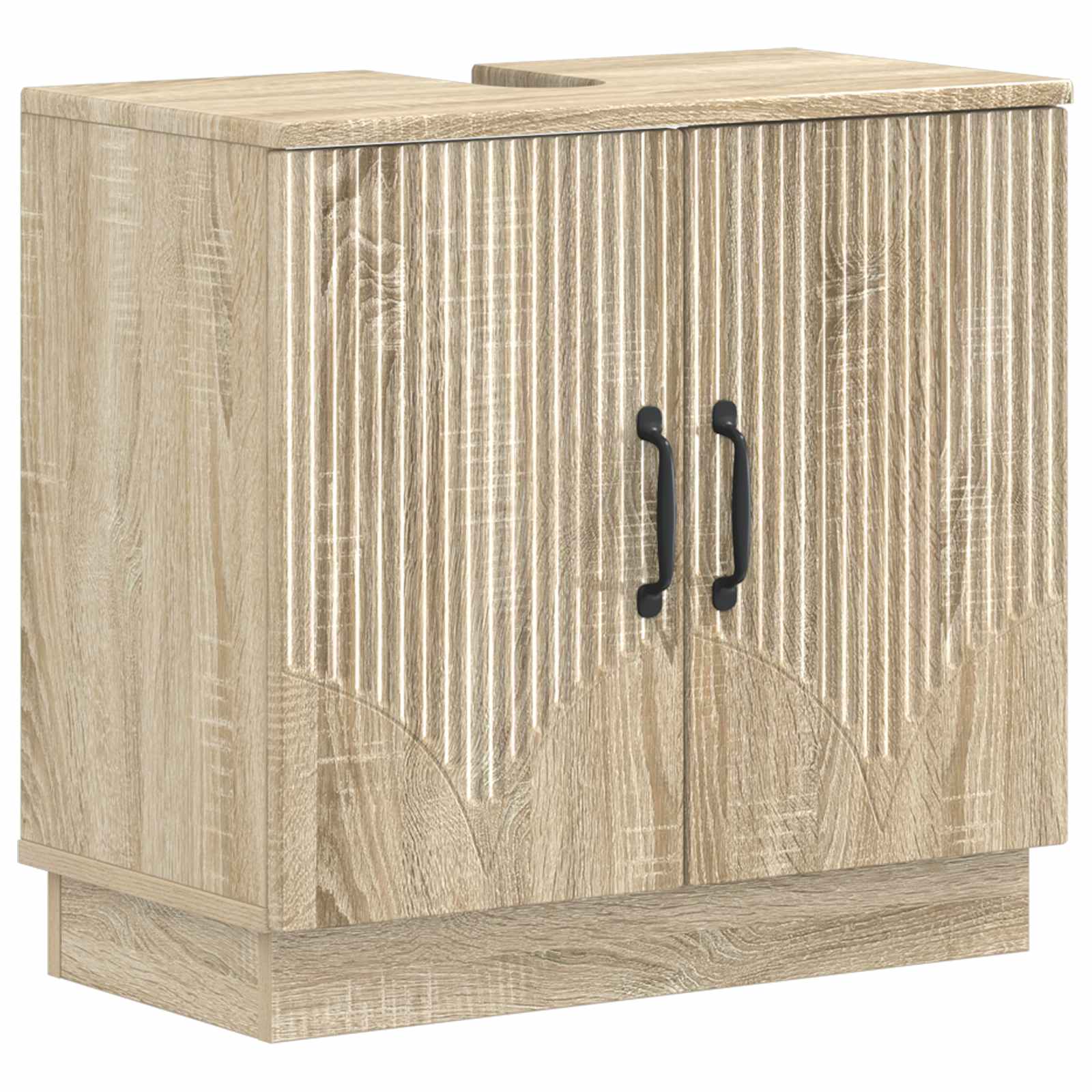 Armadio Per Lavabo Da Bagno Hoorn Rovere Sonoma